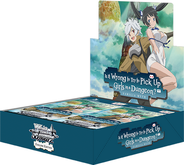 Weiss Schwarz Is It Wrong To Try To Pick Up Girls In A Dungeon Booster Box