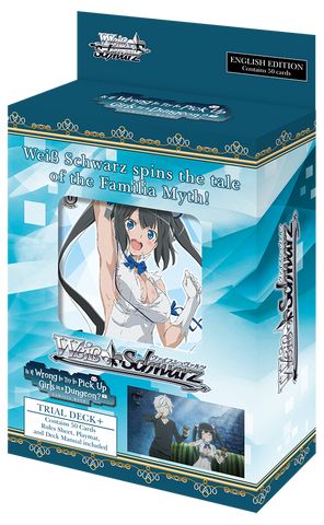 Weiss Schwarz Is It Wrong To Try To Pick Up Girls In A Dungeon Trial Deck+