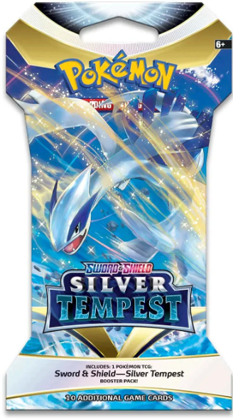 Pokemon Silver Tempest Booster Pack Sleeved