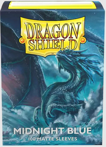 Dragon Shield Standard Sleeve 100ct -  Matte Midnight Blue