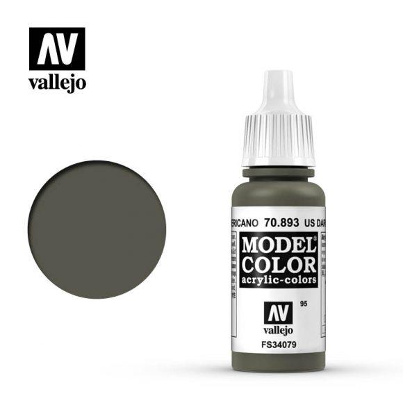 US Dark Green Vallejo Model Color