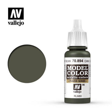 Camouflage Olive Green Vallejo Model Color
