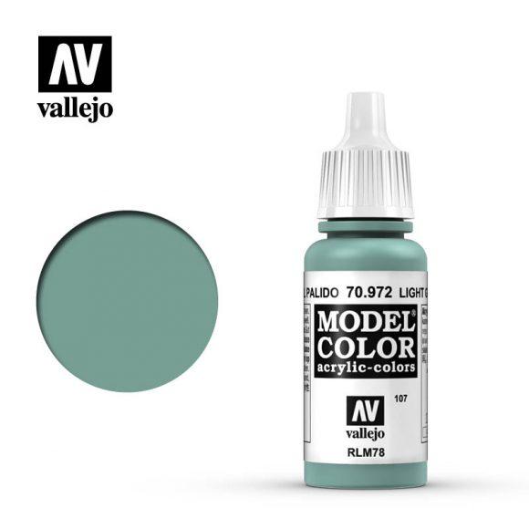 Light Green Blue Vallejo Model Color
