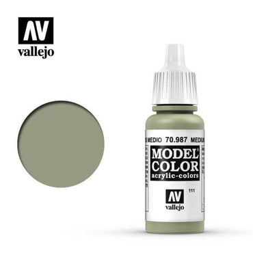 Medium Grey Vallejo Model Color