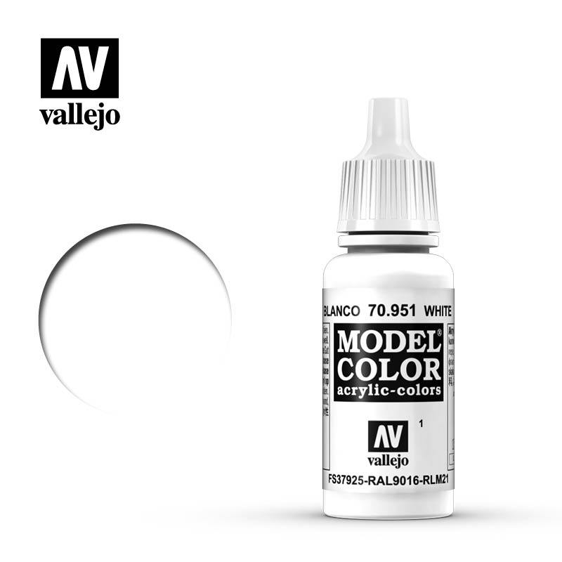 White Vallejo Model Color