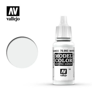 White Grey Vallejo Model Color