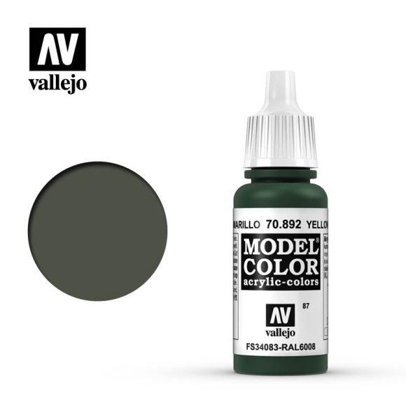 Yellow Olive Vallejo Model Color