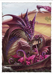 Dragon Shield Standard Art Sleeve 100ct - Matte 'Mother's Day Dragon'