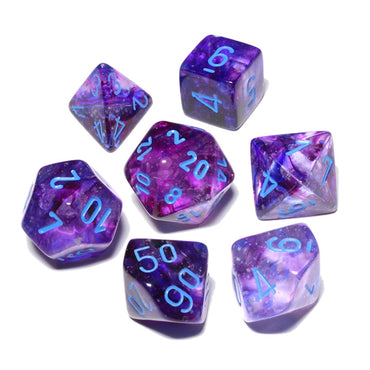 Chessex Nebula Polyhedral 7 Die Set