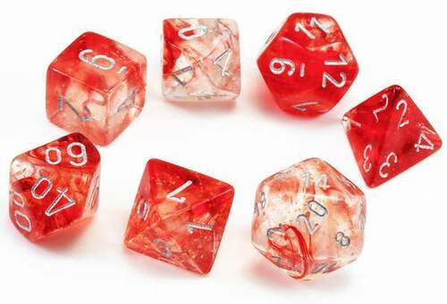 Chessex Nebula Polyhedral 7 Die Set
