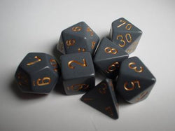 Chessex Opaque Polyhedral 7 Die Set