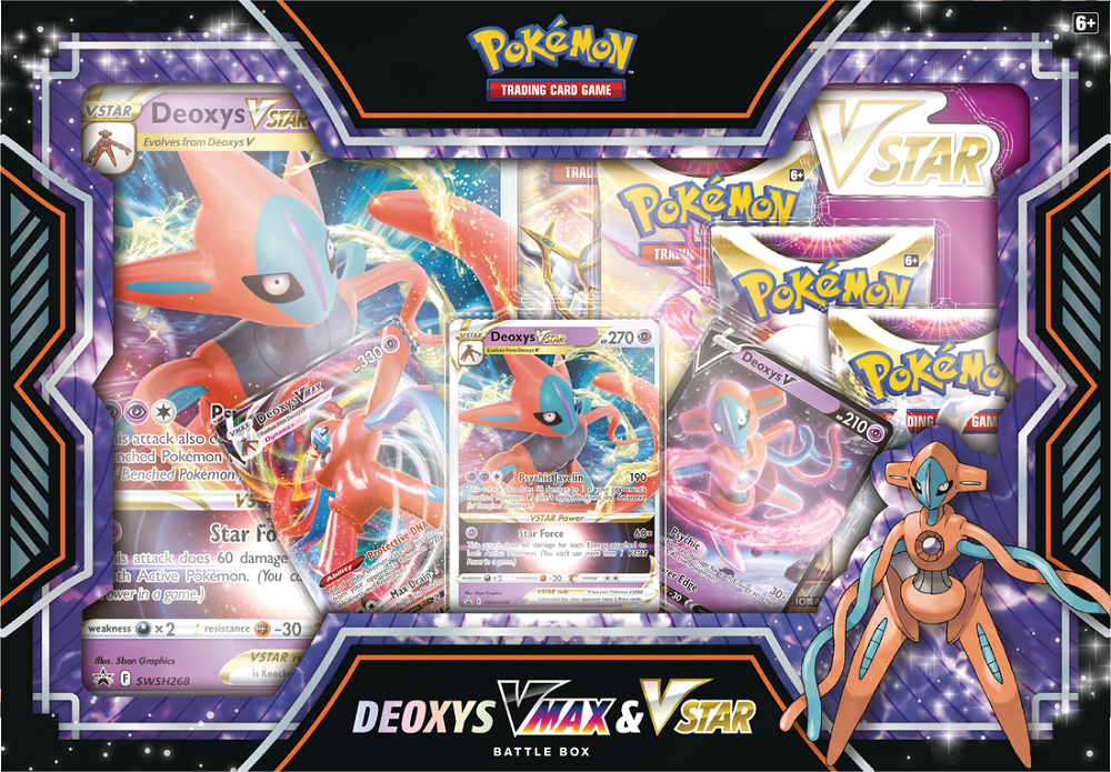 Deoxys VMAX and VSTAR Battle Box