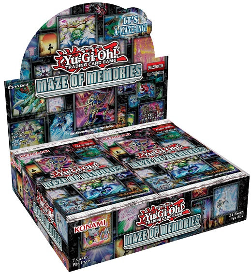 Yu-Gi-Oh Maze Of Memories Booster Box
