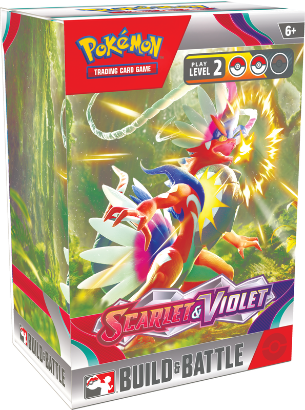 Pokemon Base Set Scarlet & Violet Build and Battle Box
