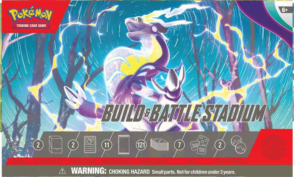 Pokemon Base Set Scarlet & Violet Build & Battle Stadium
