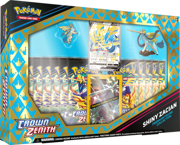 Pokemon Crown Zenith Shiny Zacian Premium Figure Collection [Available May 5th 2023]