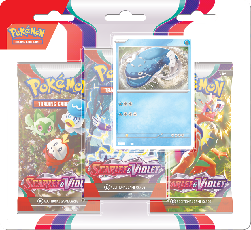 Scarlet & Violet: Base Set - 3-Pack Blister (Dondozo)