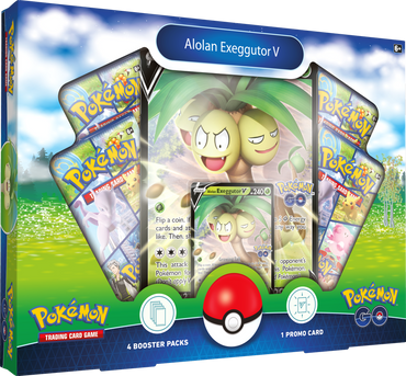 Pokemon GO Collection Alolan Exeggutor V