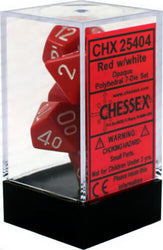 Chessex Opaque Polyhedral 7 Die Set