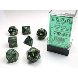 Chessex Scarab Polyhedral 7 Die Set