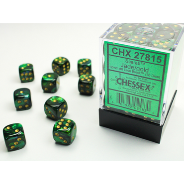 Chessex Scarab D6 36pack Dice