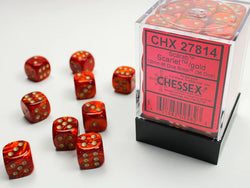 Chessex Scarab D6 36pack Dice