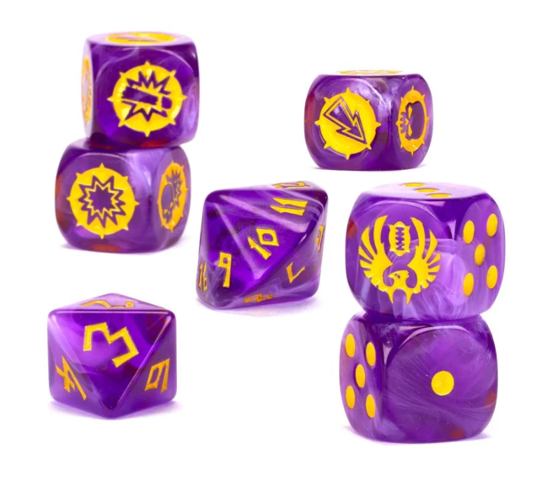 Blood Bowl Elven Union Team Dice Set