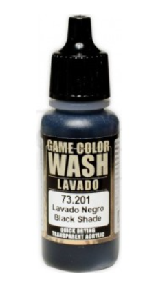 Black Wash Vallejo Game Color