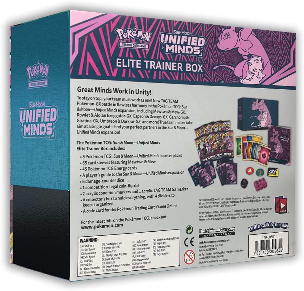 Pokemon Unified Minds Elite Trainer Box