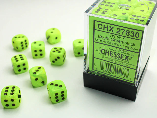 Chessex Vortex D6 36pack Dice