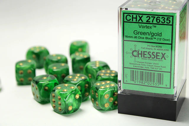 Chessex Vortex D6 12pack Dice